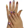 Kit de 12 Uñas Halloween Fantasmas infantil