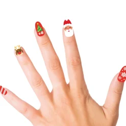 Kit de 10 Uñas Navideñas