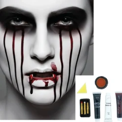 Kit Maquillaje de Vampiro Sangriento