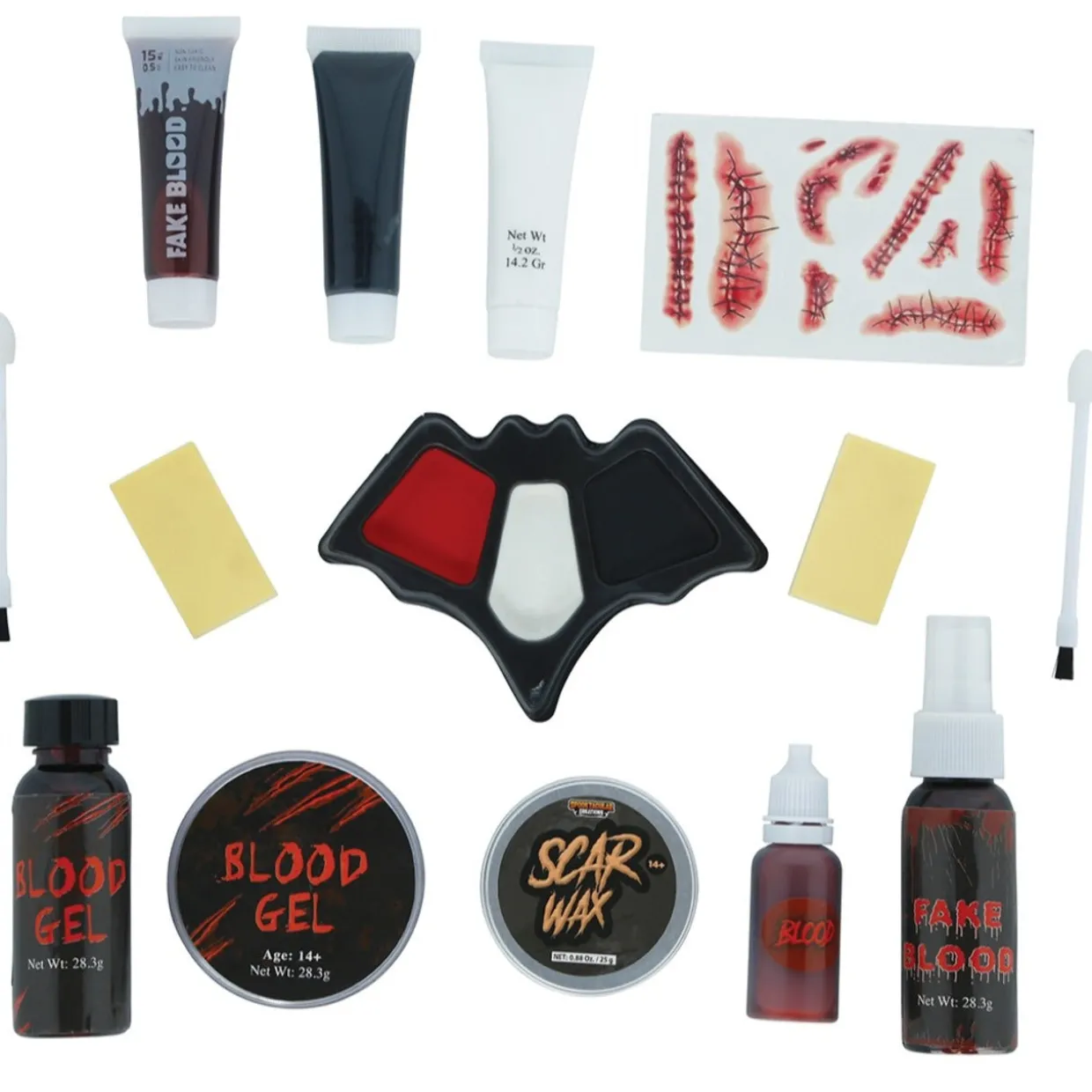 Kit Maquillaje de Zombie Siniestro