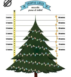 Luces de Navidad 30m Multicolor 1500 Led Ext.