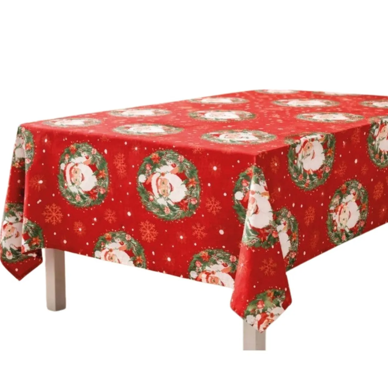 Mantel de Papá Noel Navideño