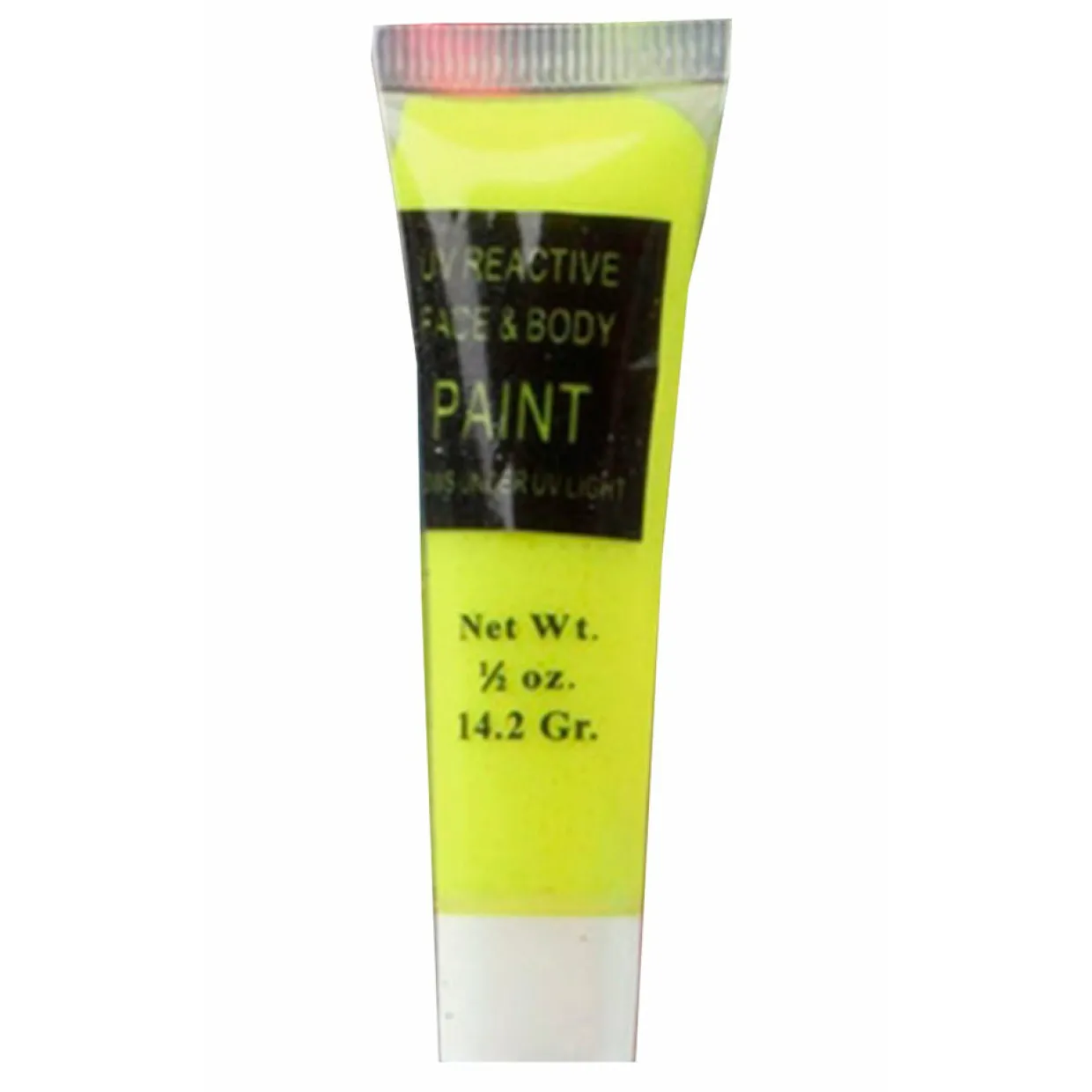 Maquillaje Amarillo Neón UV