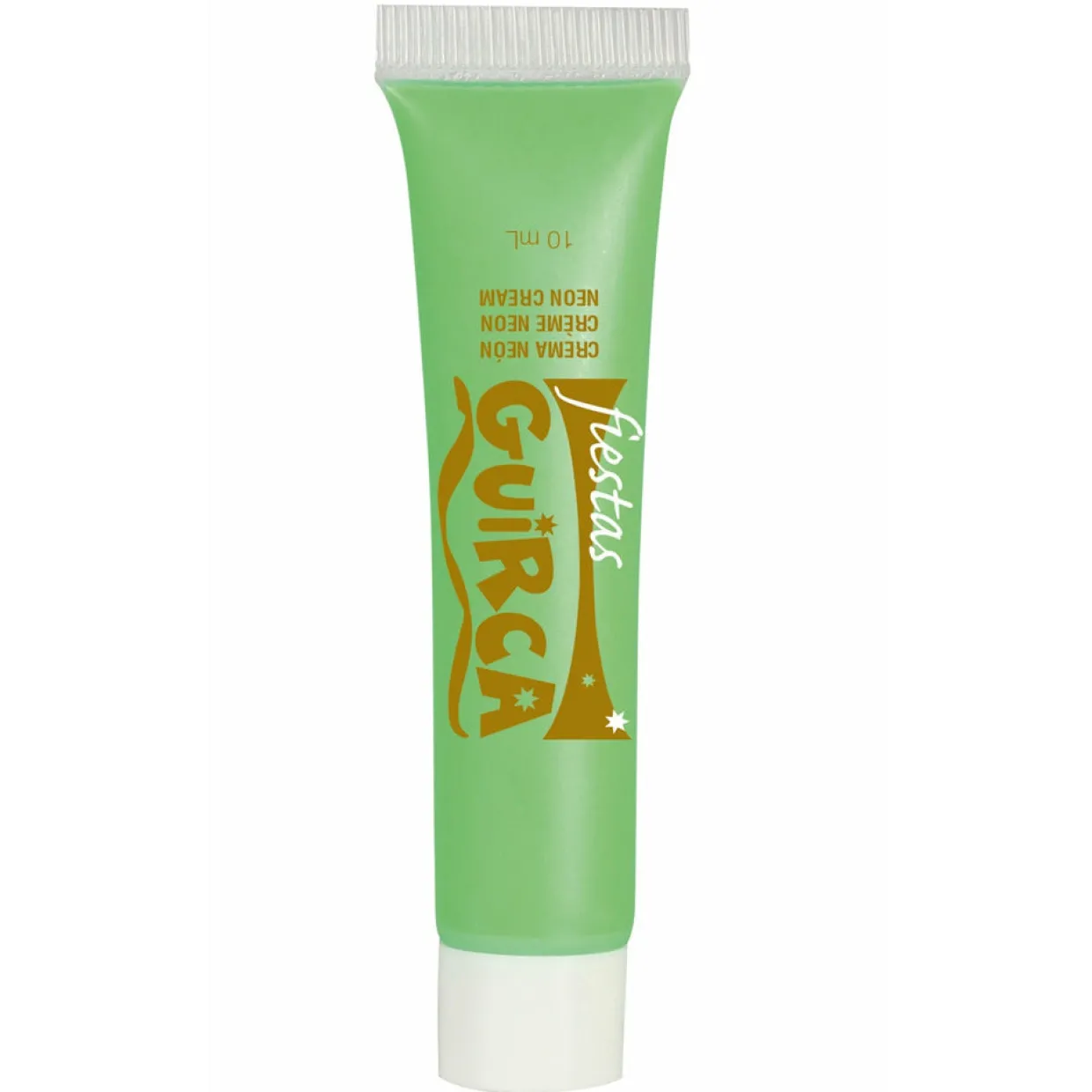 Maquillaje en Crema Verde Fluorescente