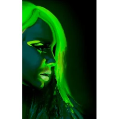 Maquillaje Verde Neón