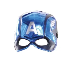 Media Máscara de Capitán América™ infantil