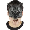 Media Máscara de látex de Lobo