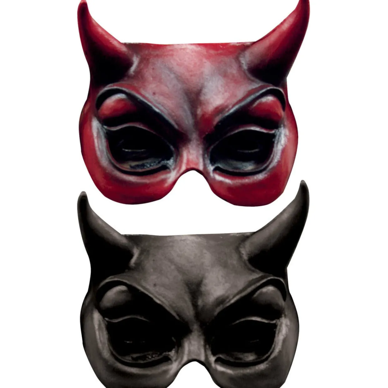 Media Máscara de látex Demonio Colores