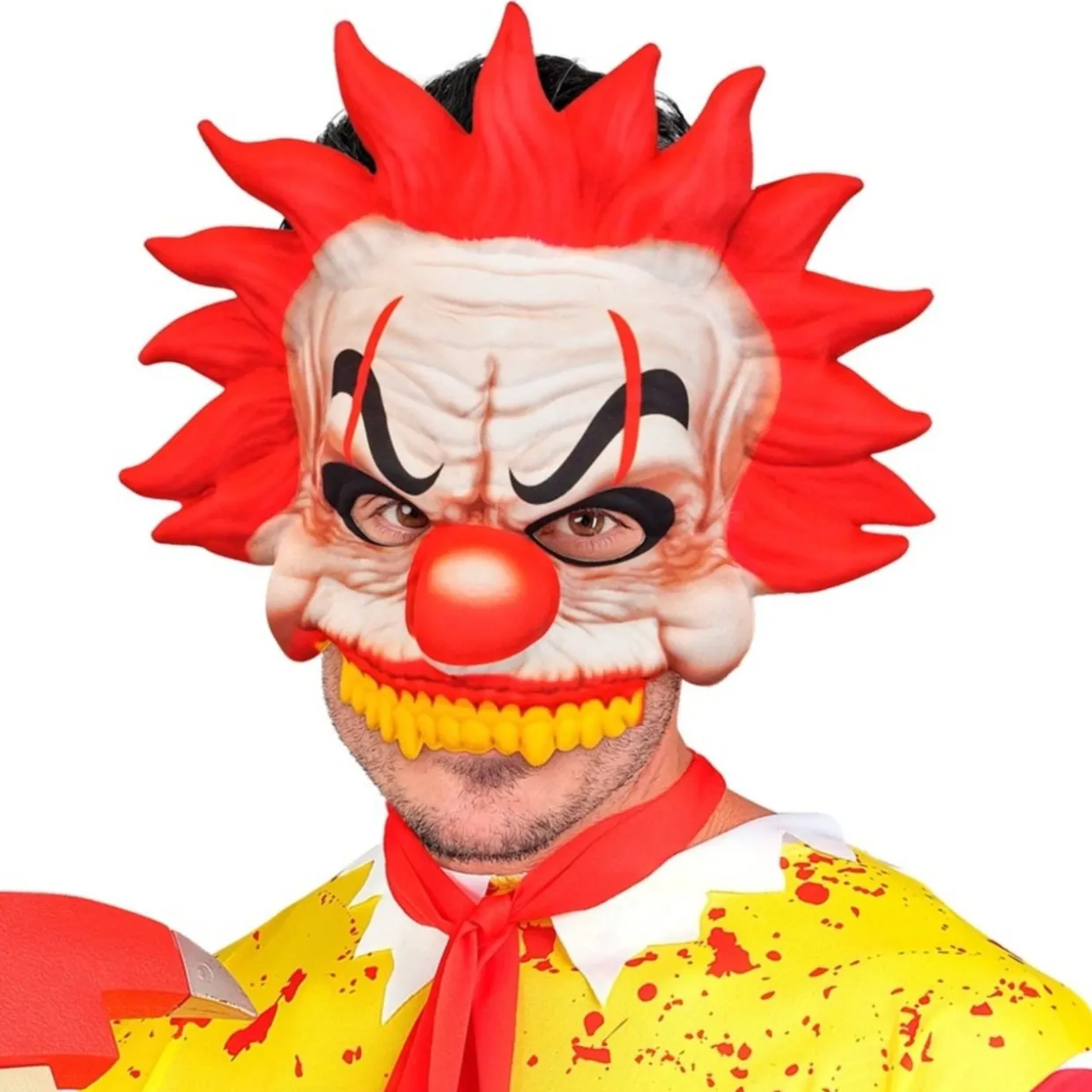 Media Máscara de Payaso Burger
