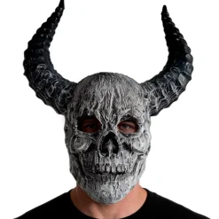 Máscara de Calavera con Cuernos