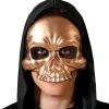 Máscara de Calavera Dorada