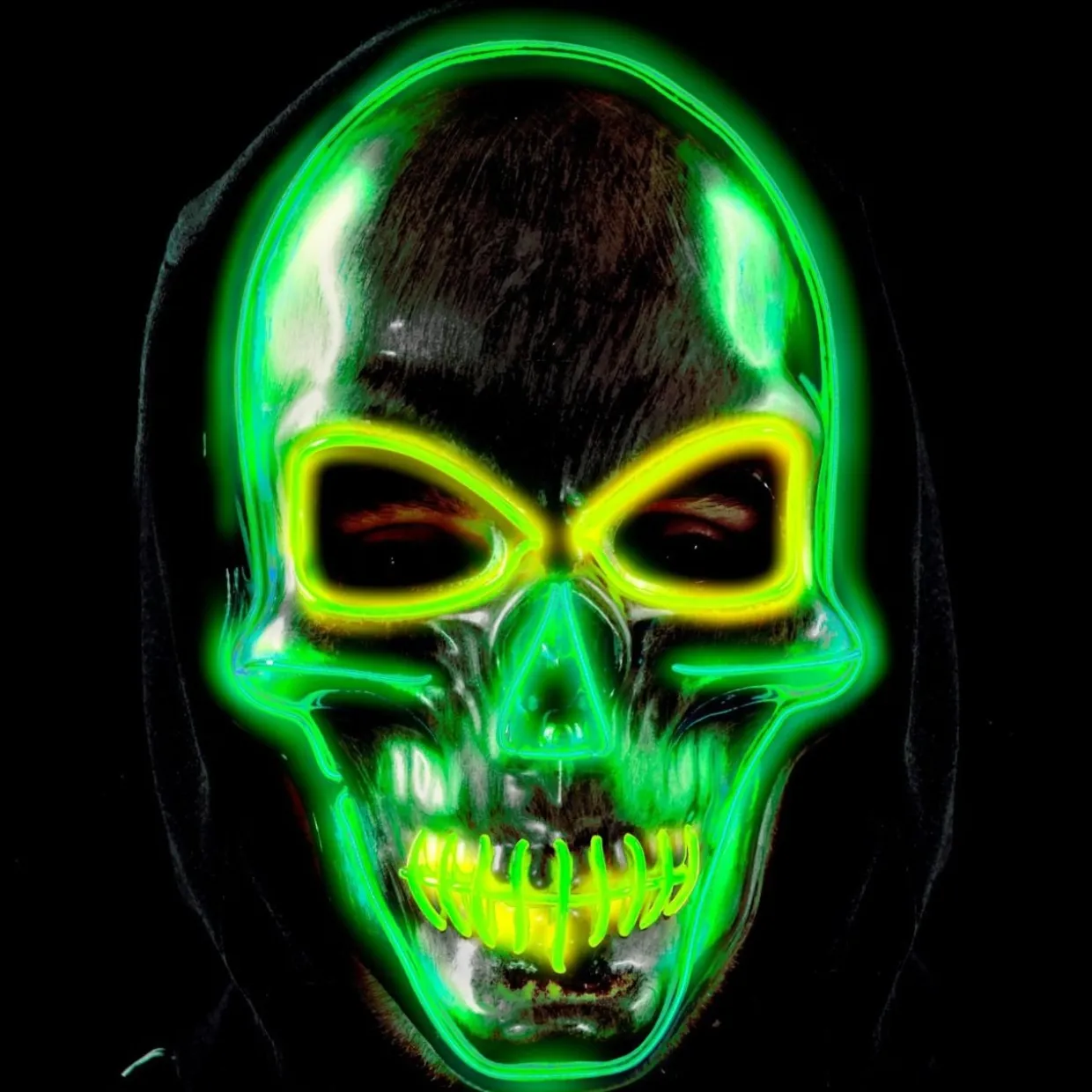 Máscara de Calavera Led
