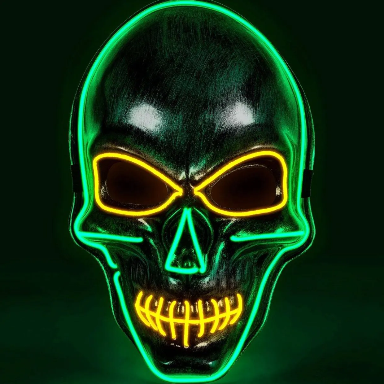 Máscara de Calavera Led