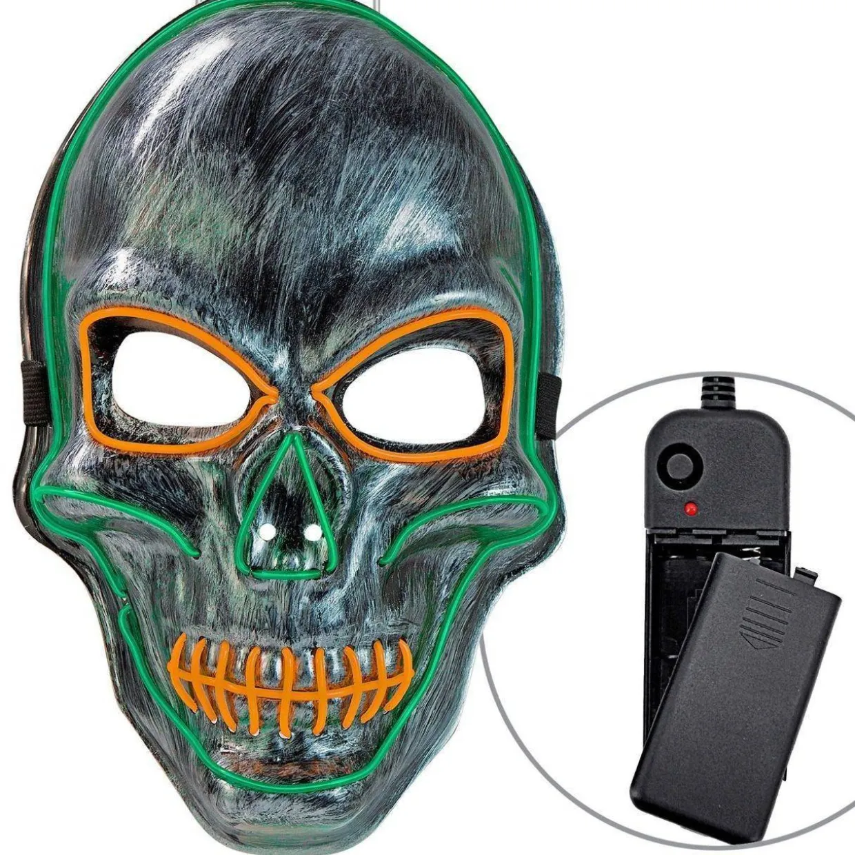 Máscara de Calavera Led