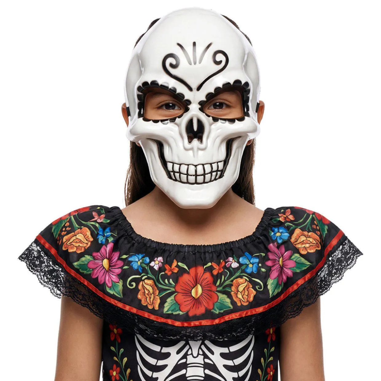 Máscara de Catrina Blanca