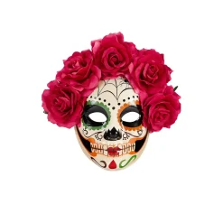 Máscara de Catrina Floreada