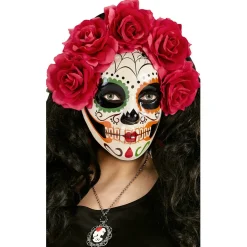 Máscara de Catrina Floreada