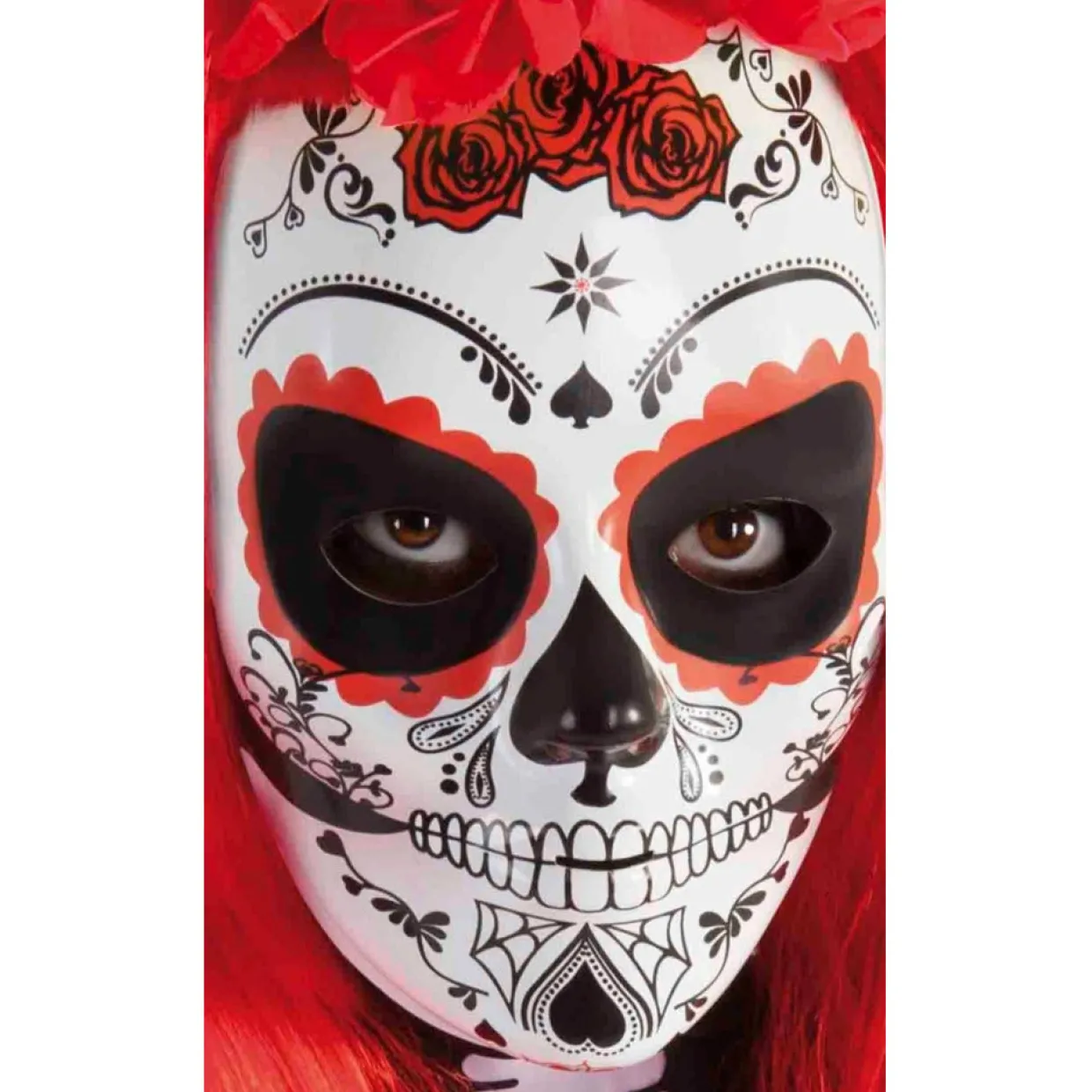 Máscara de Catrina Rosas