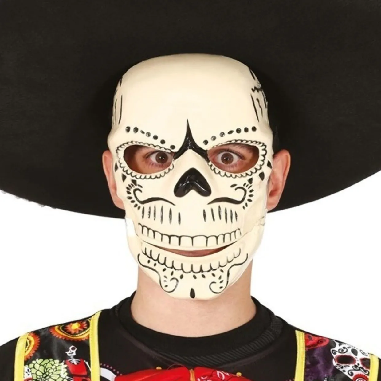 Máscara de Catrín Muerte Mexicana