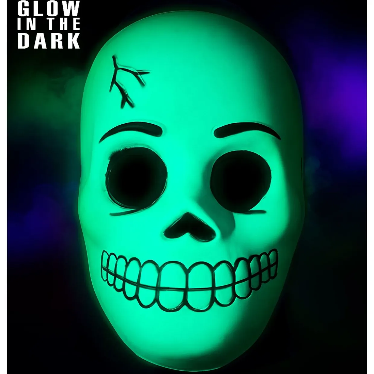 Máscara de Esqueleto Glow