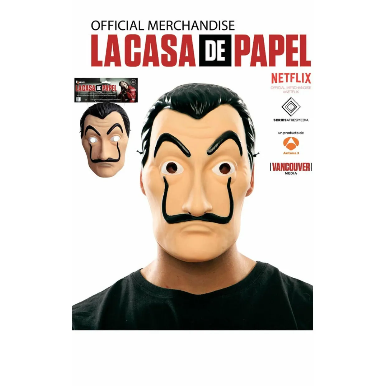 Máscara de Ladrón de La Casa de Papel™