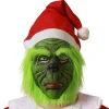 Máscara del Grinch con Sombrero