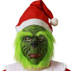 Máscara del Grinch con Sombrero