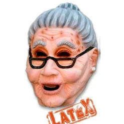 Máscara de látex Anciana