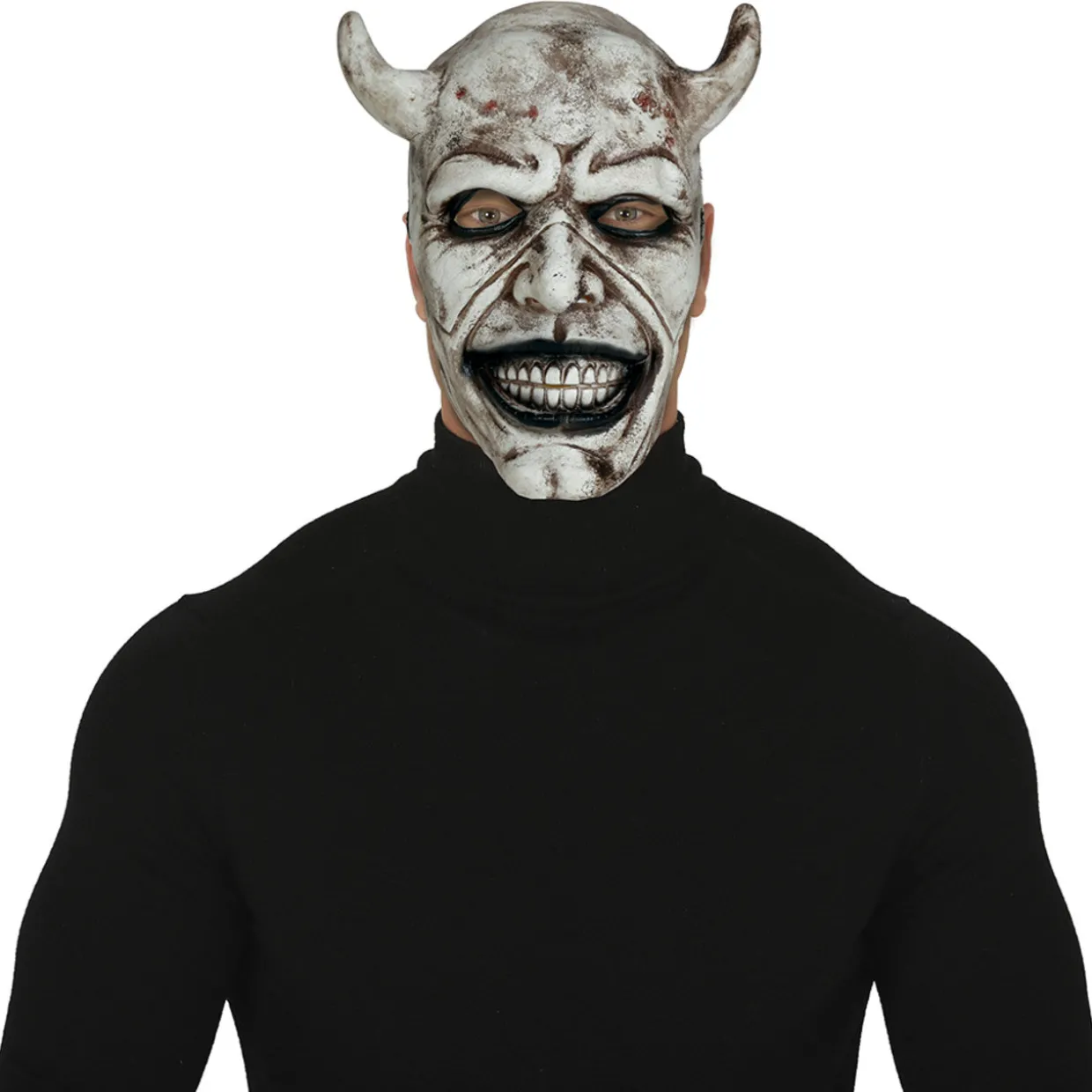 Máscara de látex de Demonio Raptor "Black Phone"