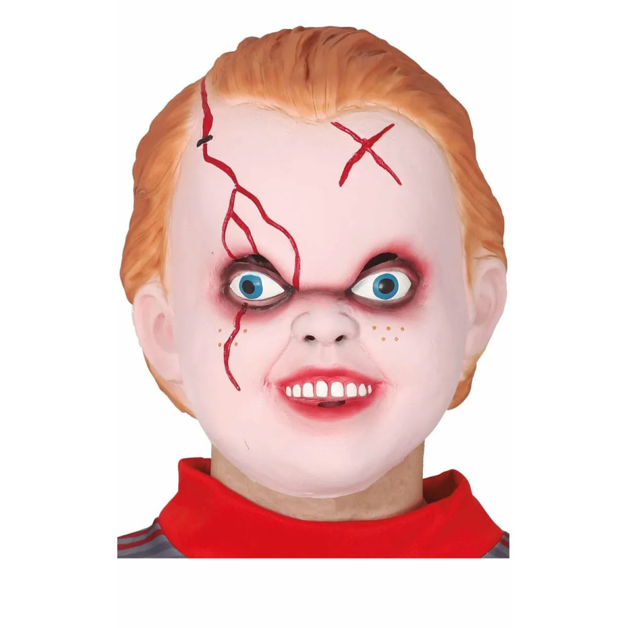 Máscara de látex de Muñeco Diabólico