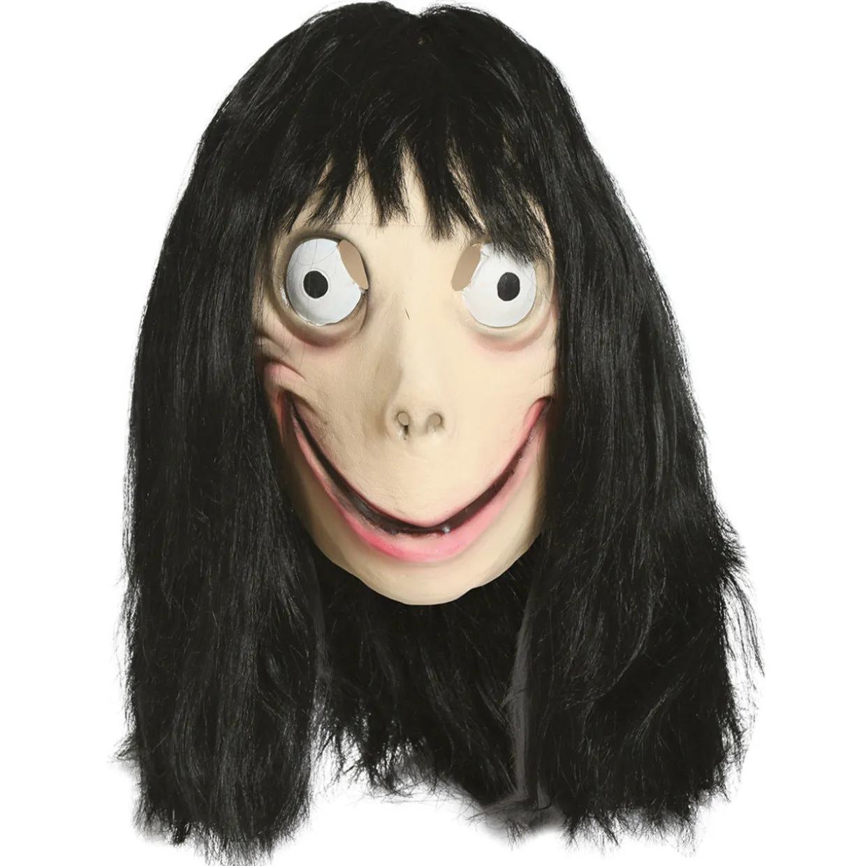 Máscara de látex de Niña Momo Creepypasta