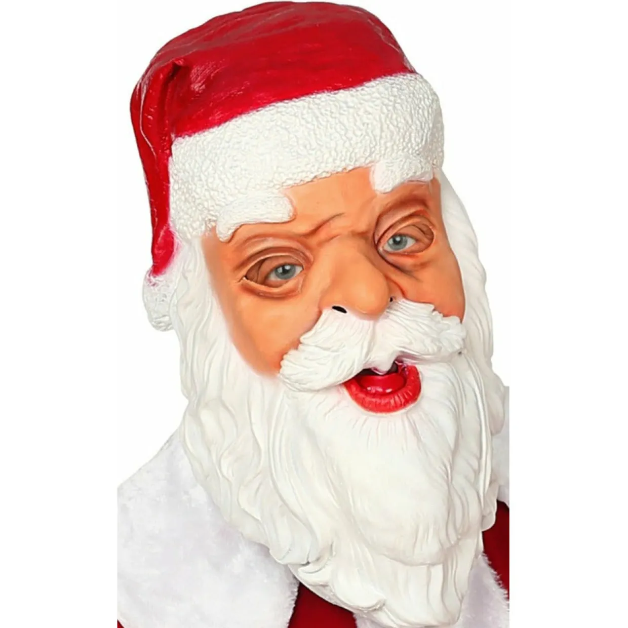 Máscara de látex de Papa Noel
