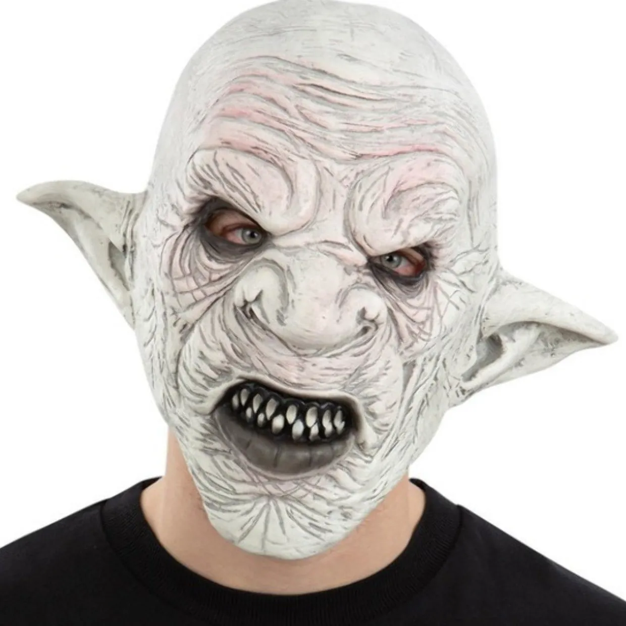 Máscara de látex de Vampiro Blanco
