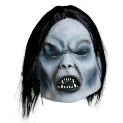 Máscara de látex de Vampiro con Pelo