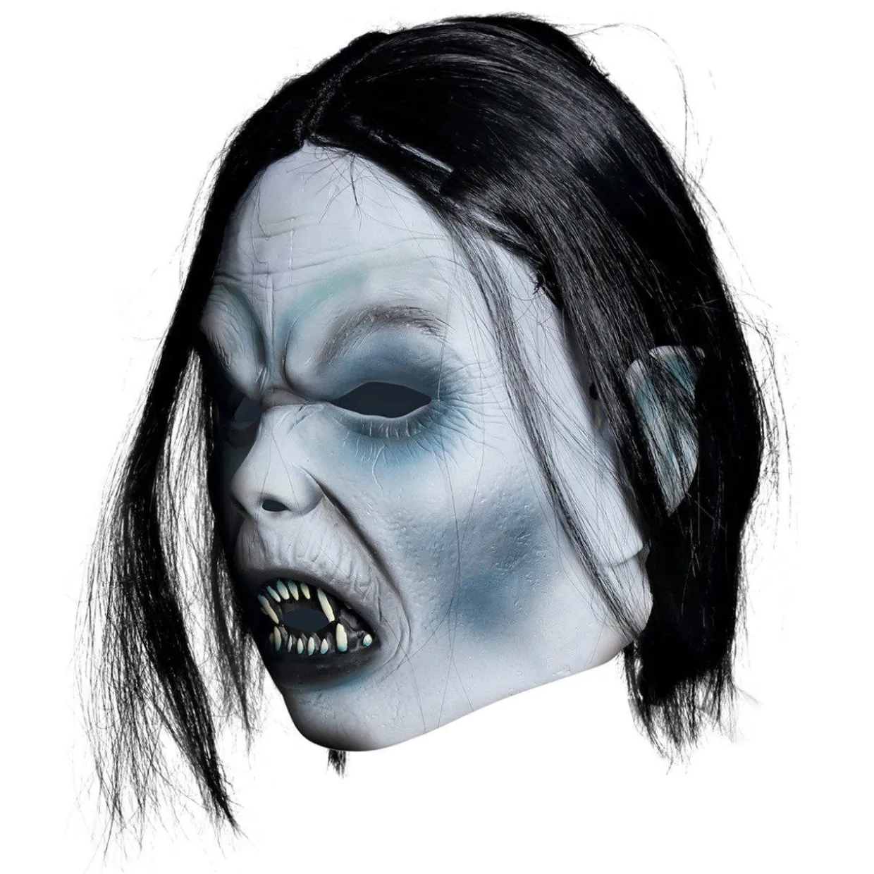 Máscara de látex de Vampiro con Pelo