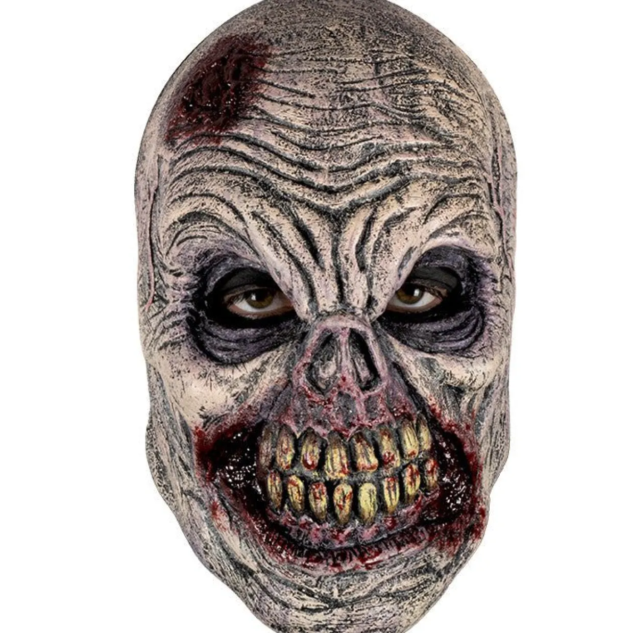 Máscara de látex de Zombie Gruñón