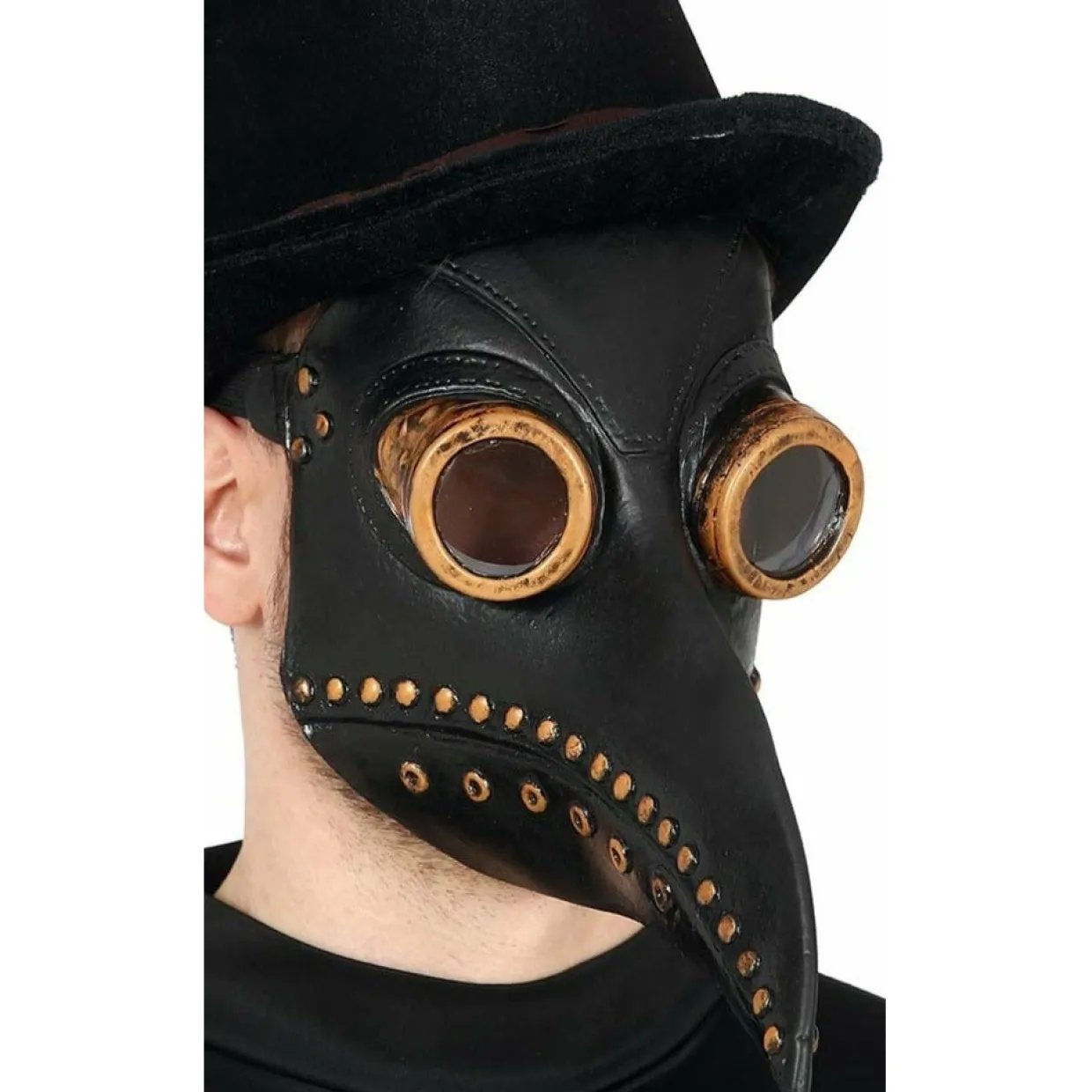 Máscara de látex Doctor Peste Negra