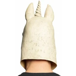 Máscara de látex Esqueleto de Unicornio