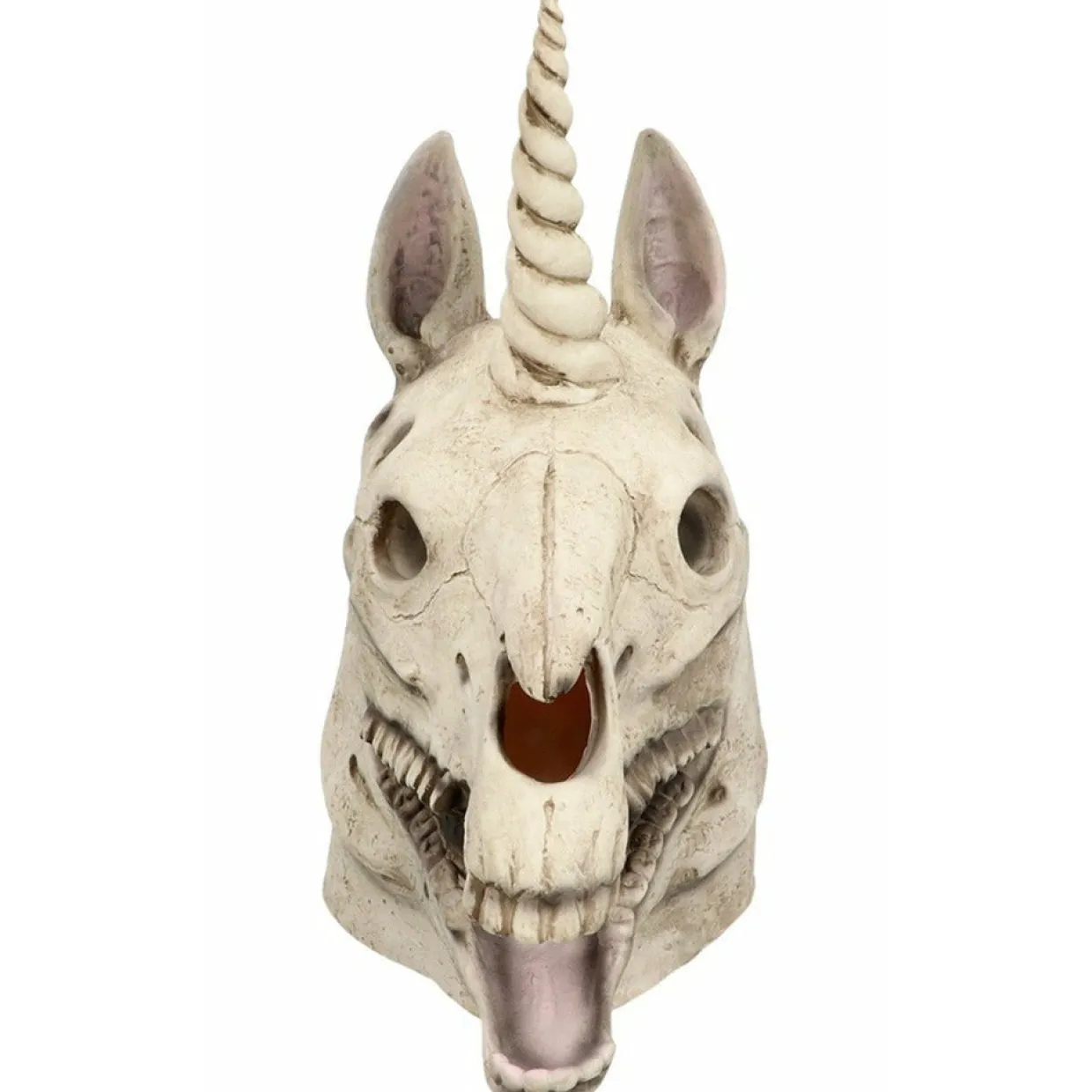 Máscara de látex Esqueleto de Unicornio
