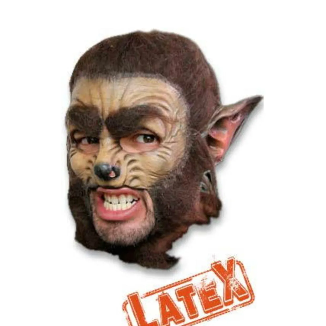 Máscara de látex Hombre Lobo