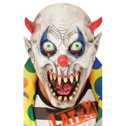 Máscara de látex Payaso Diabólico infantil