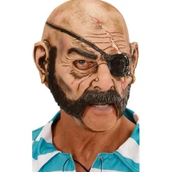 Máscara de látex Pirata