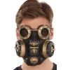 Máscara de látex Steampunk Antigás