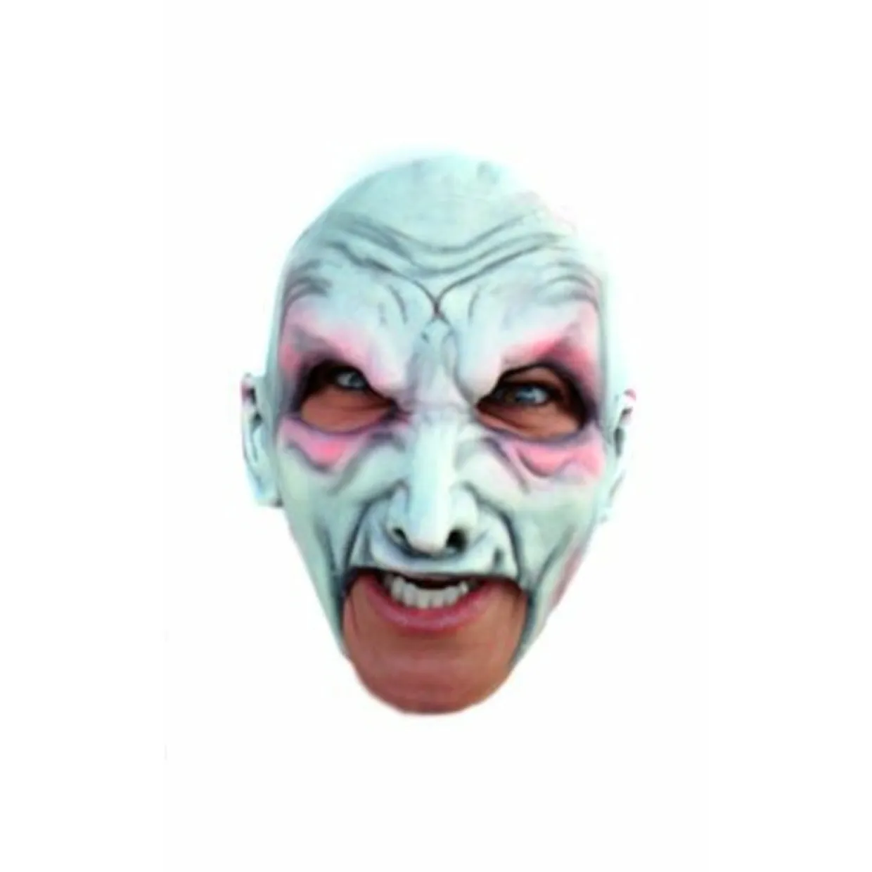 Máscara de látex Vampiro Blanco