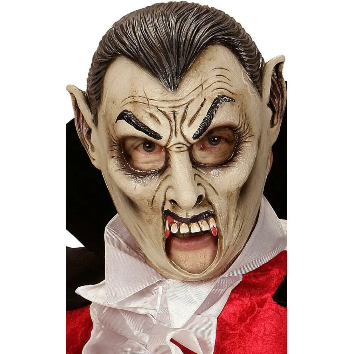 Máscara de látex Vampiro Drácula infantil