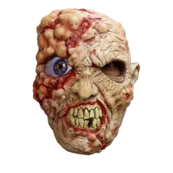 Máscara de látex Zombie Loco Animada
