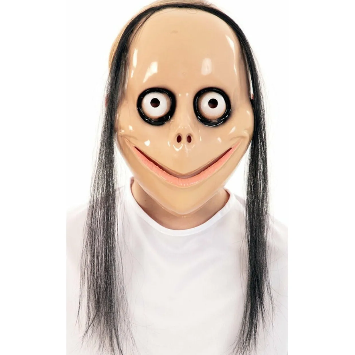 Máscara de Momo Creepypasta infantil