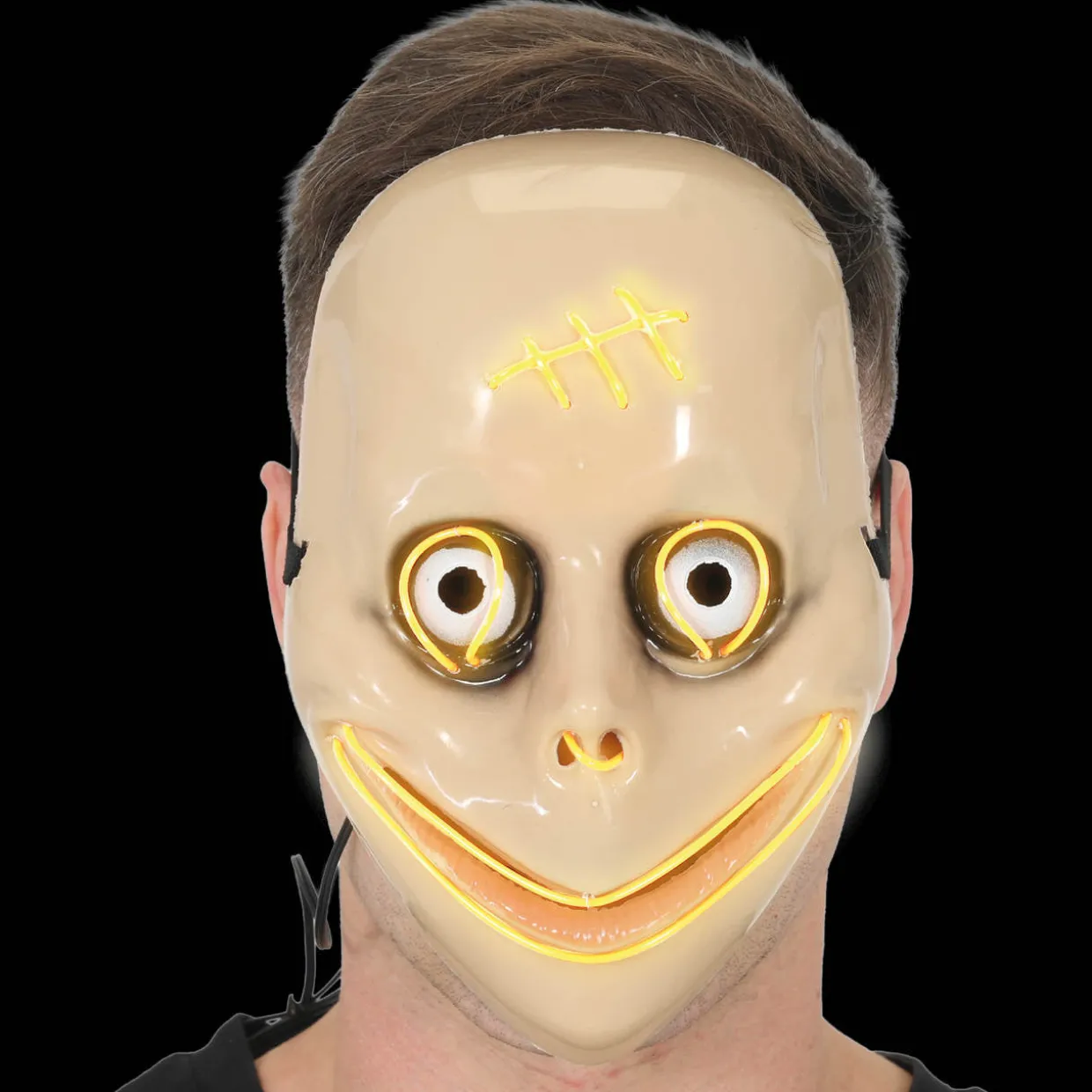 Máscara de Momo Creepypasta Luminosa