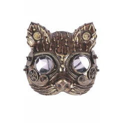 Máscara de Steampunk Felino