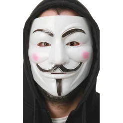 Máscara de V de Vendetta Blanca